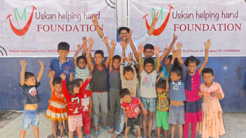 Bringing color and happiness to the lives of underprivileged children this Holi